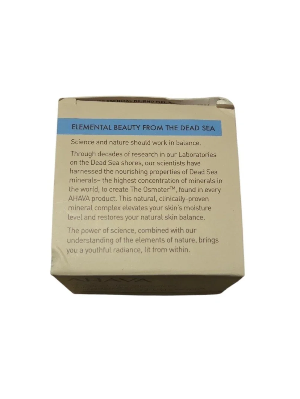 AHAVA Time To Hydrate Essential Day Moisturizer Normal to Dry Skin 1.7oz